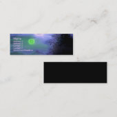 De Sky-profielkaart van de andere wereld Mini Visitekaartje (Voorkant / Achterkant)