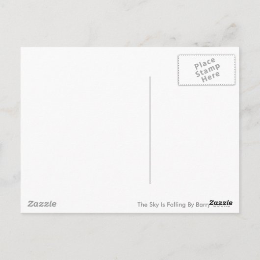 DE SKY VALT. BRIEFKAART (Achterkant)