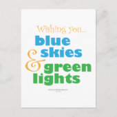 De Skydivers Wish Briefkaart (Voorkant)