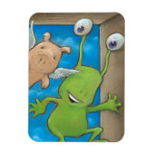 De skydoor van Sluggo Magneet (Verticaal)