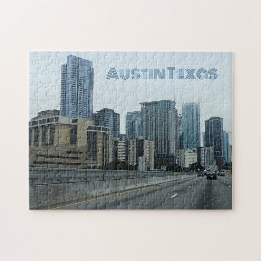 De skyline van Austin Texas Legpuzzel (Horizontaal)