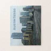 De skyline van Austin Texas Legpuzzel (Verticaal)