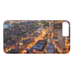 De skyline van Boston bij schemering Case-Mate iPhone Case
