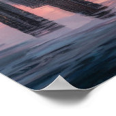 De skyline van Boston, Boston Ma Us Poster (Hoek)