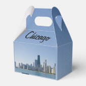 De skyline van Chicago Bedankdoosjes (Voorkant Zijde)
