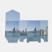 De skyline van Chicago Bedankdoosjes (Uitgevouwen)
