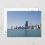 De skyline van Chicago Briefkaart (Voorkant / Achterkant)