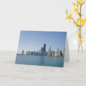 De skyline van Chicago Kaart (Gele Bloem)