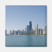 De skyline van Chicago Magneet (Voorkant)