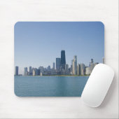 De skyline van Chicago Muismat (Met muis)