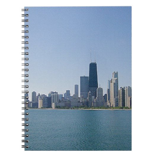 De skyline van Chicago Notitieboek (Voorkant)