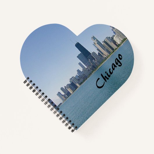 De skyline van Chicago Notitieboek (Voorkant)