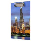 De skyline van Chicago van het Adler Planetarium Klembord (Links)