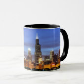 De skyline van Chicago van het Adler Planetarium Mok (Voorkant rechts)