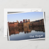 De skyline van Den Haag in Nederland Briefkaart (Voorkant / Achterkant)