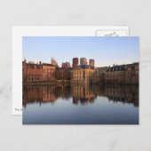 De skyline van Den Haag in Nederland Briefkaart (Voorkant / Achterkant)