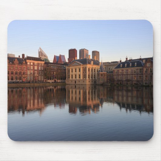 De skyline van Den Haag in Nederland Muismat (Voorkant)