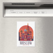 De skyline van het  Kremlin Magneet (Insitu (Vaatwasser))