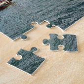 De skyline van Hong Kong en de puzzel van het uitz (Zijkant)