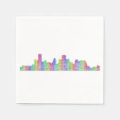 De skyline van Houston Servet (Voorkant)