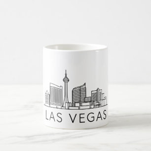 De skyline van Las Vegas – CityScape Design Koffiemok