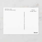 De skyline van Milaan van de terras Triennale - It Briefkaart (Achterkant)