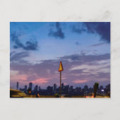 De Skyline van Mumbai in Dusk Briefkaart (Voorkant)