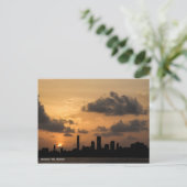 De Skyline van Mumbai op Sunset Briefkaart (Staand voorkant)