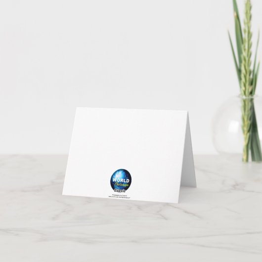 De skyline van New York is een lege Kaart (Achterkant)