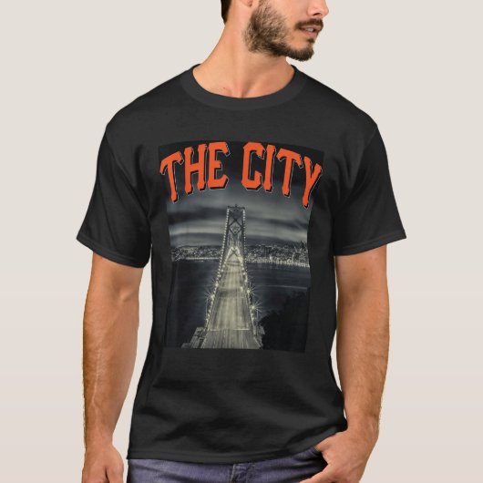 De skyline van San Francisco T-shirt (Voorkant)