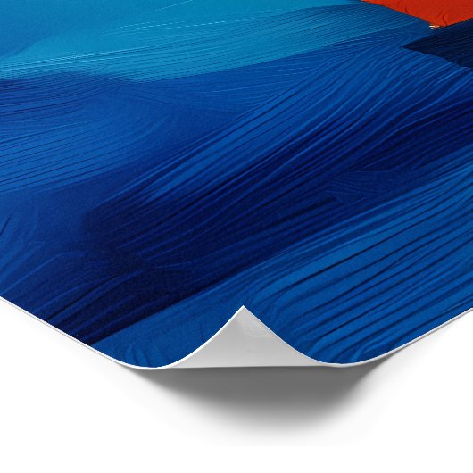 De skyline van Sydney met het Abstracte Fauvist va Poster (Hoek)