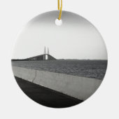 De skyway benaderen keramisch ornament (Voorkant)