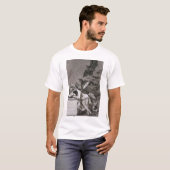 De slaap der rede veroorzaakt monsters t-shirt (Voorkant volledig)