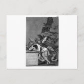 De slaap der rede veroorzaakt monsters van Francis Briefkaart (Voorkant)