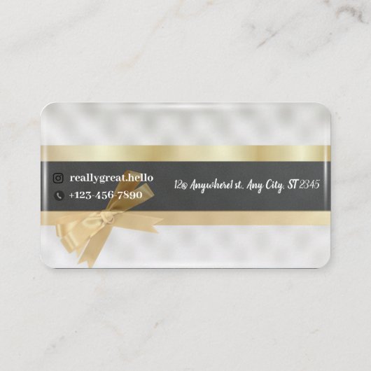 De Slaap Industrie zwarte vlinder Visitekaartje (Achterkant)