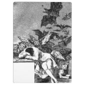 De Slaap Van de Rede Baart Monsters, Goya Klembord (Achterkant)