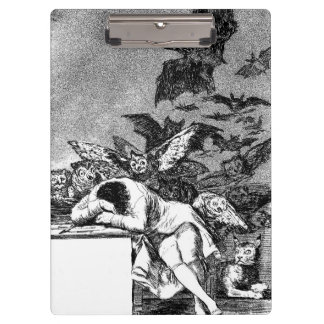 De Slaap Van de Rede Baart Monsters, Goya Klembord