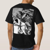 De Slaap Van de Rede Baart Monsters, Goya T-shirt (Achterkant)