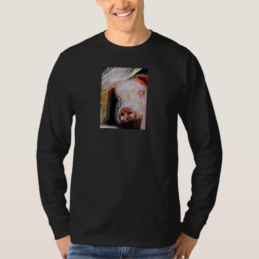 De Slaap van het varken T-shirt (Voorkant)