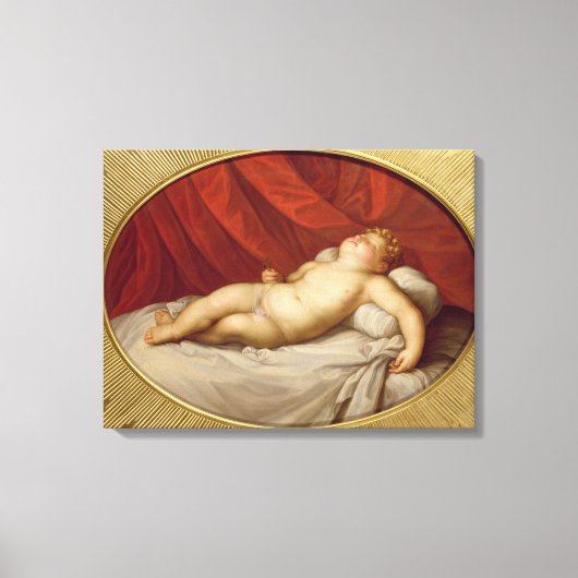 De slaapcoupon canvas afdruk (Voorkant)