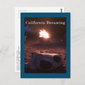 De slaaphond kalven briefkaart (Voorkant / Achterkant)