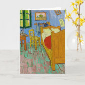 De slaapkamer 1889 door Vincent van Gogh Kaart (Gele Bloem)