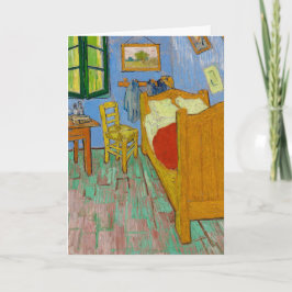 De slaapkamer 1889 door Vincent van Gogh Kaart