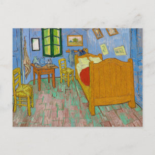 De slaapkamer (1889) van Vincent Van Gogh Classic  Briefkaart