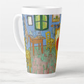 De slaapkamer (1889) van Vincent Van Gogh. Latte Mok (Linkerhoek)