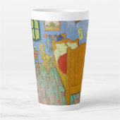 De slaapkamer (1889) van Vincent Van Gogh. Latte Mok (Voorkant)