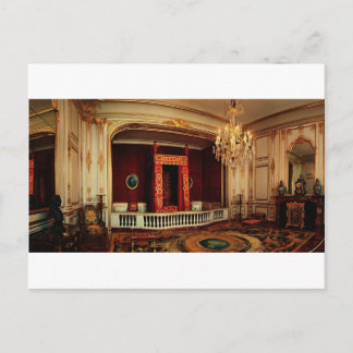 De slaapkamer van de koning briefkaart