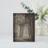 De slaapkamer van de koningin, Château Versailles Briefkaart (Staand voorkant)