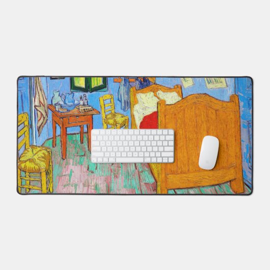 De slaapkamer, Van Gogh Bureaumat (Keyboard & Muis)