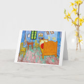 De slaapkamer, Van Gogh Kaart (Gele Bloem)